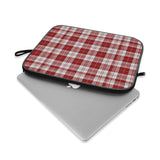 Clan Menzies Red - Tartan Laptop Sleeve 13 inch & 14 inch - Free p&p Worldwide