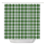 Clan Cunningham Dress Green Tartan Shower Curtain - Free p&p