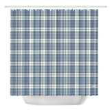 Clan Menzies Blue Tartan Shower Curtain - Free p&p