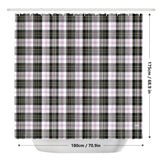 MacPherson Black Tartan Shower Curtain - Free p&p