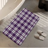 Clan Cunningham Dress Purple Tartan Bath Mat - Free p&p