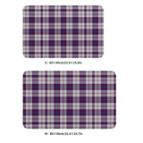 Clan Cunningham Dress Purple Tartan Bath Mat - Free p&p