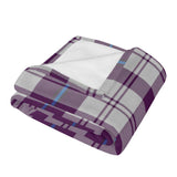 Clan Cunningham Dress Tartan Baby Newborn 3 Pcs for Beanie Baby Hat Hairband Blanket