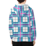 Youth Tartan Lightweight Zip Hoodie - Free p&p Worldwide