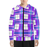 Youth Tartan Lightweight Zip Hoodie - Free p&p Worldwide