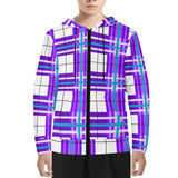 Youth Tartan Lightweight Zip Hoodie - Free p&p Worldwide
