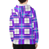 Youth Tartan Lightweight Zip Hoodie - Free p&p Worldwide