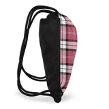 Nisbet Rose Tartan Drawstring Bag