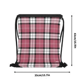 Nisbet Rose Tartan Drawstring Bag