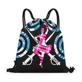 Highland Dancer Drawstring Bag