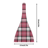 Tartan New Born Beanie Hat - FREE p&p Worldwide