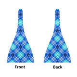 Tartan New Born Beanie Hat - FREE p&p Worldwide