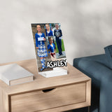 Personalised Acrylic Table Sign/Award Stand - FREE P&P WORLDWIDE
