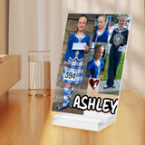 Personalised Acrylic Table Sign/Award Stand - FREE P&P WORLDWIDE