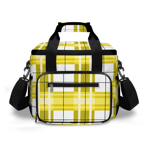 Tartan Insulated Travel Picnic Bag - Free p&p Worldwide