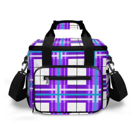 Tartan Insulated Travel Picnic Bag - Free p&p Worldwide