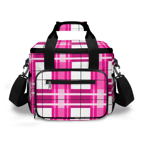 Tartan Insulated Travel Picnic Bag - Free p&p Worldwide