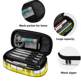 HD Tartan 3-Layer Pencil Case - FREE p&p Worldwide