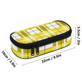 HD Tartan 3-Layer Pencil Case - FREE p&p Worldwide