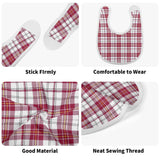 Dress Red Macpherson Highland Dancer Baby Bib - FREE p&p Worldwide