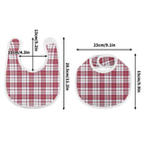 Dress Red Macpherson Highland Dancer Baby Bib - FREE p&p Worldwide