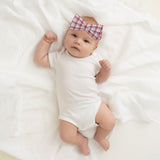 Dress Red Macpherson Tartan Hairbands for New born Baby & Infants - FREE p&p Worldwide
