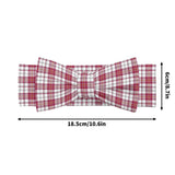Dress Red Macpherson Tartan Hairbands for New born Baby & Infants - FREE p&p Worldwide