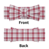 Dress Red Macpherson Tartan Hairbands for New born Baby & Infants - FREE p&p Worldwide