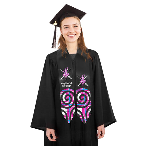 Highland Dancer - Winner/Graduate Ribbon - Free p&p Worldwide