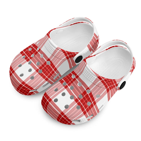 Mull Mist Tartan - Kids Tartan Soft Clog Sandals - FREE p&p Worldwide