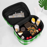 Colonsay Mist Tartan Cosmetic Case - Free Worldwide P&P
