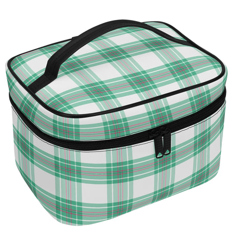 Iona Mist Tartan Cosmetic  Case - Free Worldwide P&P