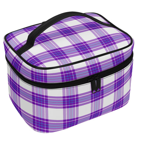 Gigha Mist Tartan Cosmetic Case - Free Worldwide P&P