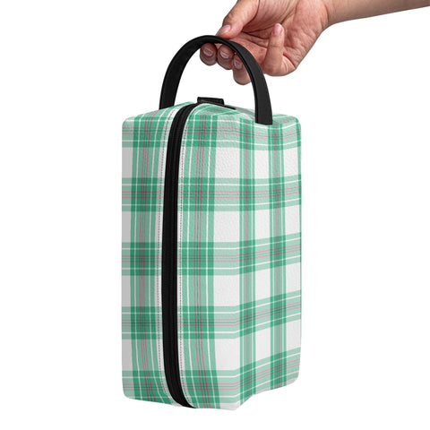 Iona Mist Tartan - Travel Cosmetic/Shoe Bag - FREE P&P Worldwide