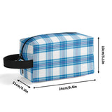 Bute Mist Tartan - Travel Cosmetic/Shoe Bag - FREE P&P Worldwide