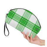 Colonsay Mist Tartan Curved Cosmetic Bag - Free p&p Worldwide