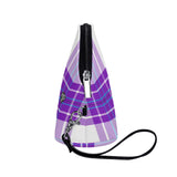 Gigha Mist Tartan Curved Cosmetic Bag - Free p&p Worldwide