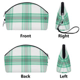 Iona Mist Tartan Curved Cosmetic Bag - Free p&p Worldwide