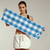 Bute Mist Tartan Sports Towel - Free p&p Worldwide