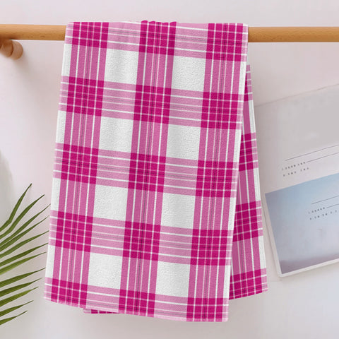 Arran Mist Tartan Sports Towel - Free p&p Worldwide