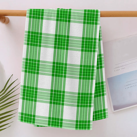 Colonsay Mist Tartan Sports Towel - Free p&p Worldwide
