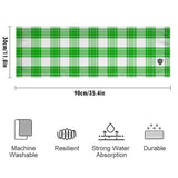 Colonsay Mist Tartan Sports Towel - Free p&p Worldwide