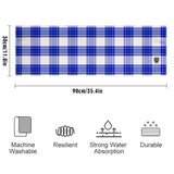 Cumbrae Mist Tartan Sports Towel - Free p&p Worldwide