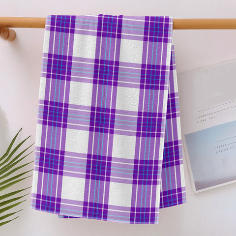 Gigha Mist Tartan Sports Towel - Free p&p Worldwide