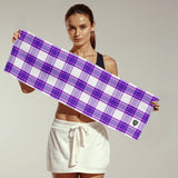 Gigha Mist Tartan Sports Towel - Free p&p Worldwide