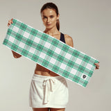 Iona Mist Tartan Sports Towel - Free p&p Worldwide