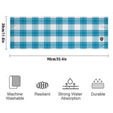 Jura Mist Tartan Sports Towel - Free p&p Worldwide