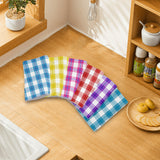 Tartan Hand Towels x 6 (45x66cm) - Free p&p Worldwide