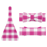 Arran Mist Tartan Baby Newborn 3 Pcs for Beanie Baby Hat Hairband Blanket