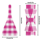 Arran Mist Tartan Baby Newborn 3 Pcs for Beanie Baby Hat Hairband Blanket